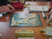 Blick auf eine laufende Scrabble-Partie