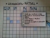 Kreuzworträtsel mit Hinweisen Kreuzworträtsel mit Hinweisen
