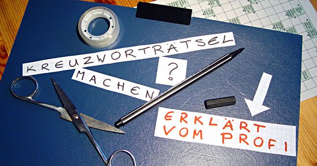 Kreuzwortratsel Erstellen Vom Profi Erklart Wortspiele Wort