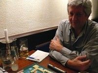 Johann Dengel beim Berliner Scrabble Treff