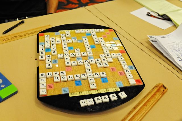 Brett im Finale der US-Scrabble-Meisterschaften 2015