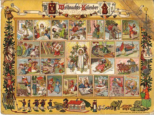 adventskalender weihnachten naht