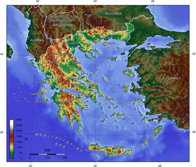 Die griechischen Inseln – ein geografischer Überblick