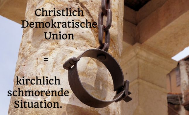 CDU kirchlich schmorende situation