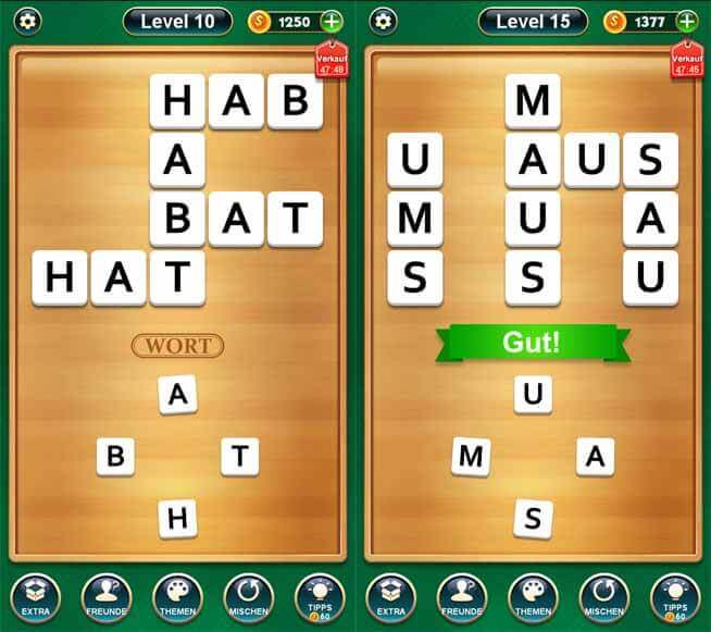 level wortspiel app wort kreuz