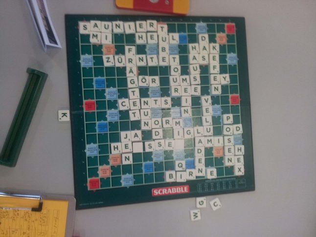 Scrabble DM 2018 VELUM im spiel