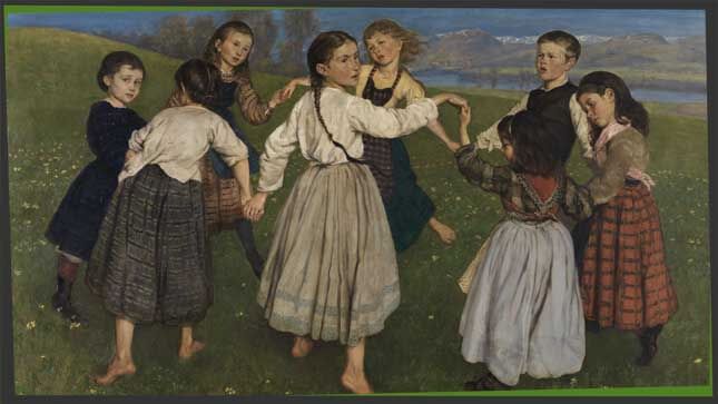 Hans Thoma - Kinderreigen