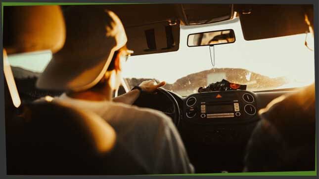 cruisen mit dem auto