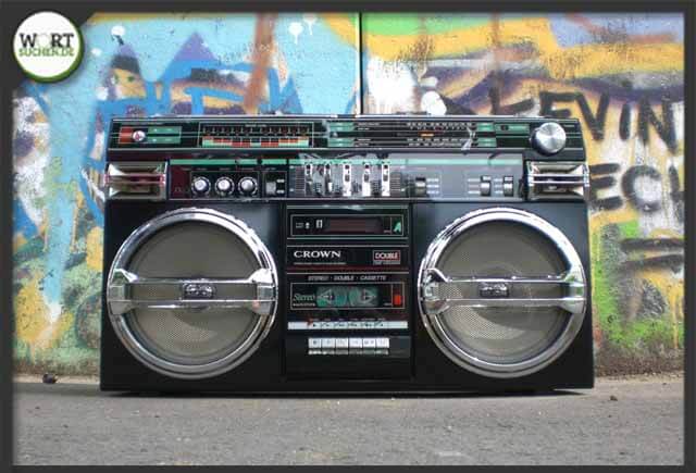 ghettoblaster jugendwort mit g