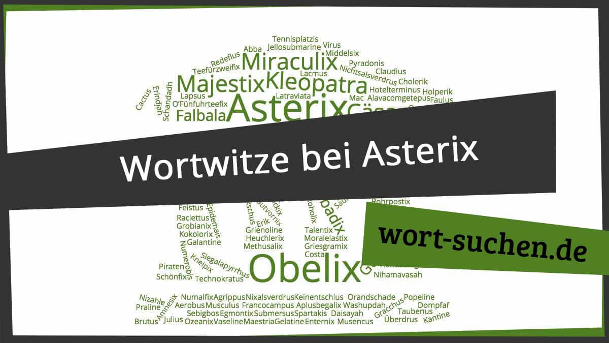 Wortwitze bei Asterix