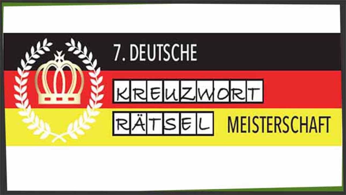 Qualifikations-Kreuzworträtsel zur 7. Deutschen Meisterschaft