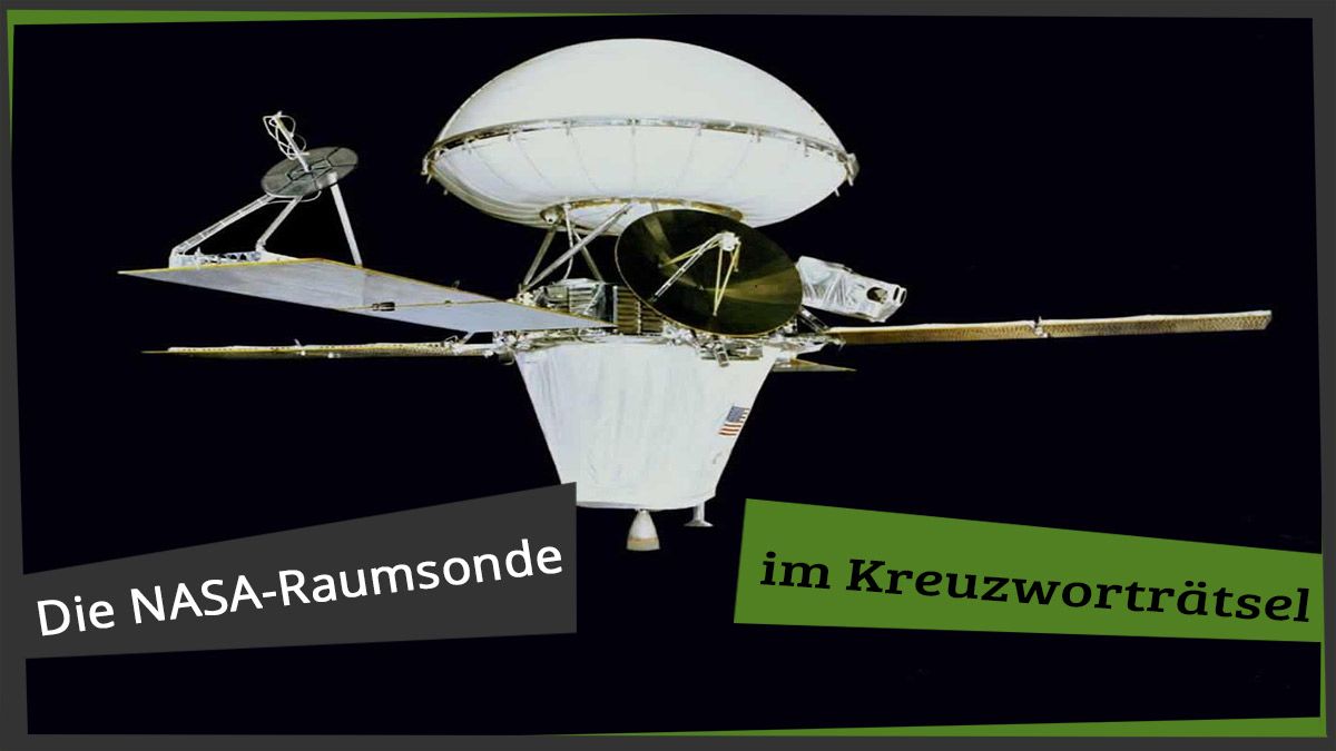 Die NASA-Raumsonde im Kreuzworträtsel