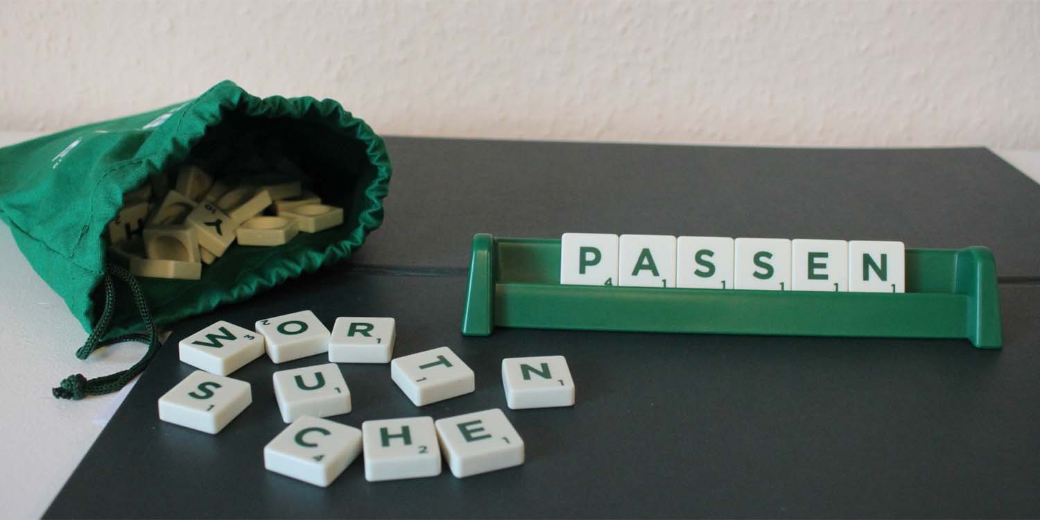 Wenn’s passt: Passen im Scrabble