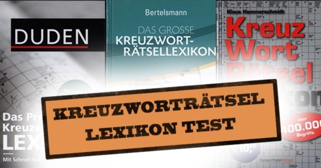 Kreuzworträtsel-Lösungen – Drei Lösungslexika im Vergleichstest