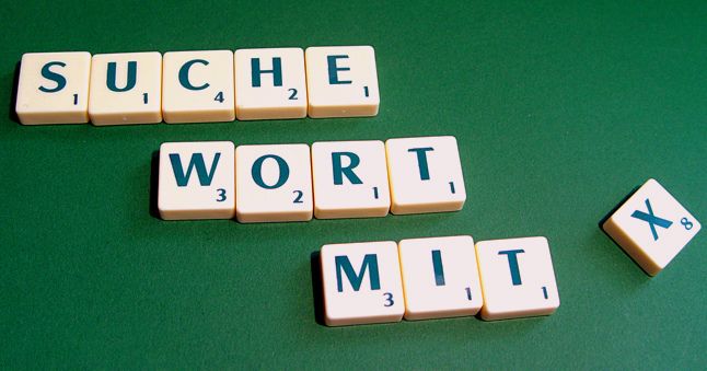 Keine Angst vorm X! Diese Wörter mit X kannst du beim Scrabble legen